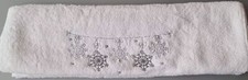 Embroidered Christmas 100% Cotton Hand Towel - Stocking Filler/Gift/Secret Santa