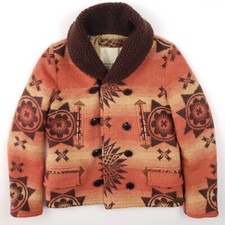 Denim & Supply Aztec Blanket Jacket UK 10 US XS Navajo Ralph Lauren Southwestern