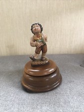 Vintage Hand Carved Reuge The