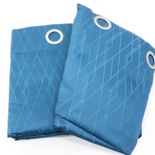 John Lewis Teora Lined Pencil Pleat Curtains Teal  W167cm D228cm