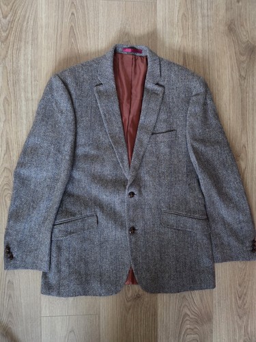 Mens shetland wool tweed - wool,