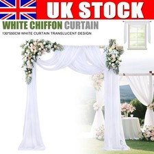 Wedding Arch Drapes Window