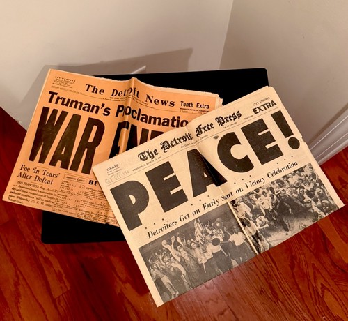 War ends papers the - war,