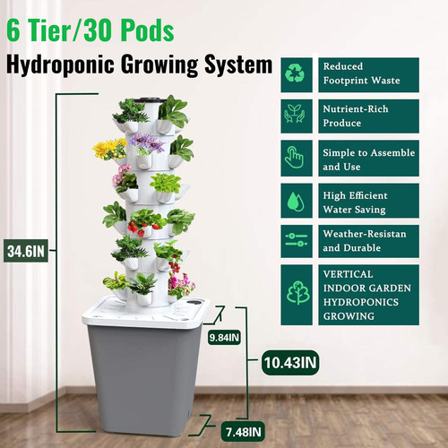 Hydroponic grow tower kit - grow,