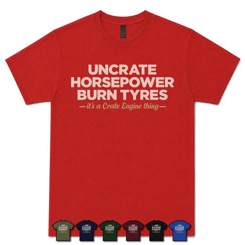 Uncrate horsepower burn tyres - uncrate,