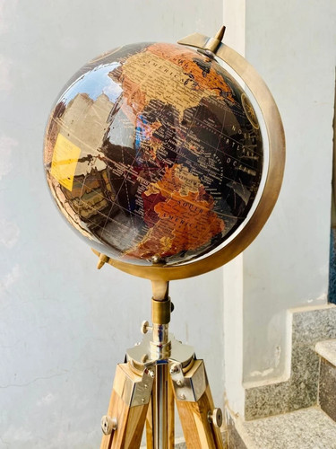 Big floor world globe - globe, on