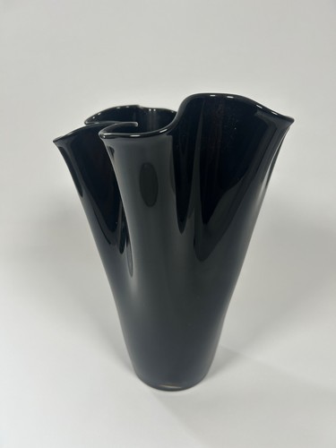 Large black glass - large,