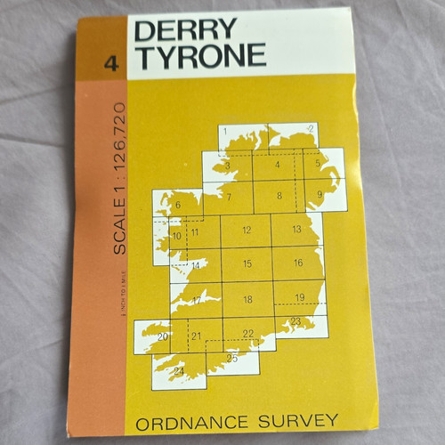 Ordnance survey ireland derry - survey,