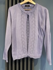 Lilac Pointelle-Knit 90s Y2K