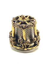 Vintage Carousel Thimble Mixed