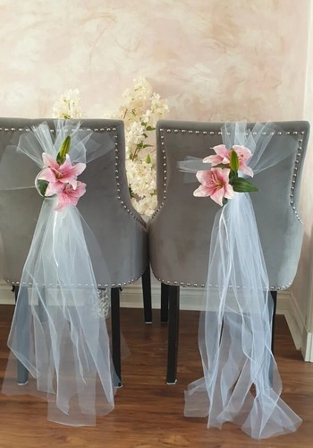 Wedding pink lily church - 10,