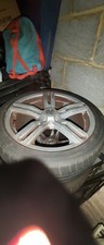 Vw t4 alloy wheels and tyres. High load baring wheels. Good for spares.  