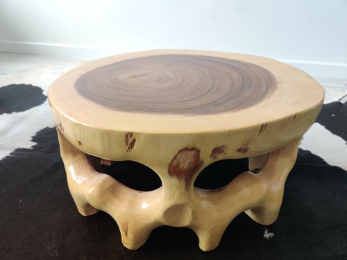 Hand made from - single, piece