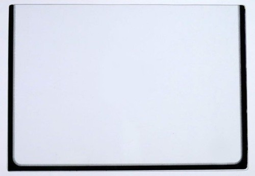 Front lower glass fit - front, to