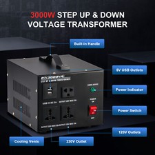 CREWORKS 3000W Voltage