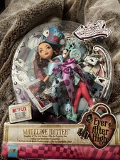 MADDIE ‘MADELINE’ HATTER EVER AFTER HIGH DOLL IN BOX WAY TOO WONDERLAND