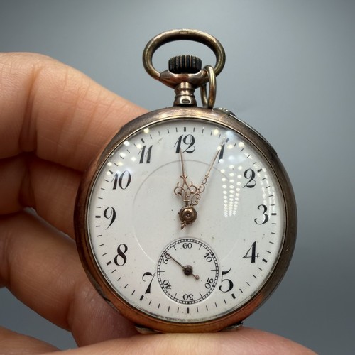 Antique junghans 800 silver - antique,