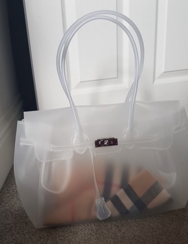 Rare transparent jelly - transparent, bag