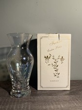 Fuchsia Lustre Petite Barrel Vase Hand Cut 17 Cm Brand New In Box