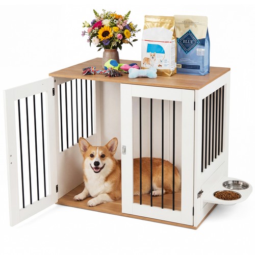Dog crate furniture - dog,