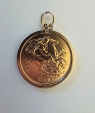 1908 Gold Half Sovereign