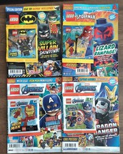 LEGO Comic Magazine X4 Marvel