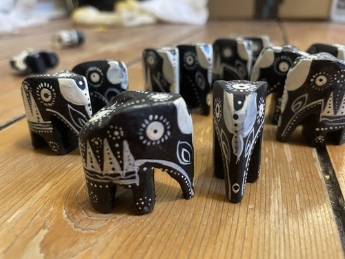 Set miniature black and - of,