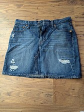 Levi's Women's Mini Skirt Blue Short 31 Inch Waist