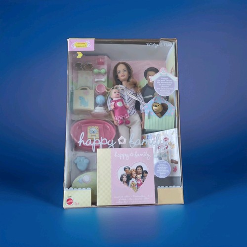 2003 barbie happy family - barbie, midge