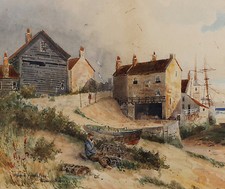 Watercolour Robin Hoods Bay