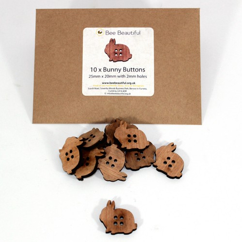 Buttons wooden sitting - wooden,
