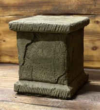 Stone garden square - square, solid
