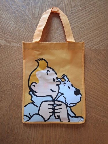 Tintin snowy milou medium tote - tintin,