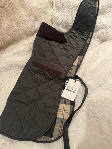 Barbour quilted dog coat - barbour,