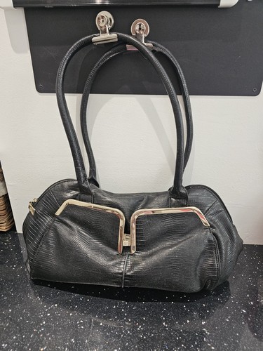 Fiorella black snakeskin - fiorella,