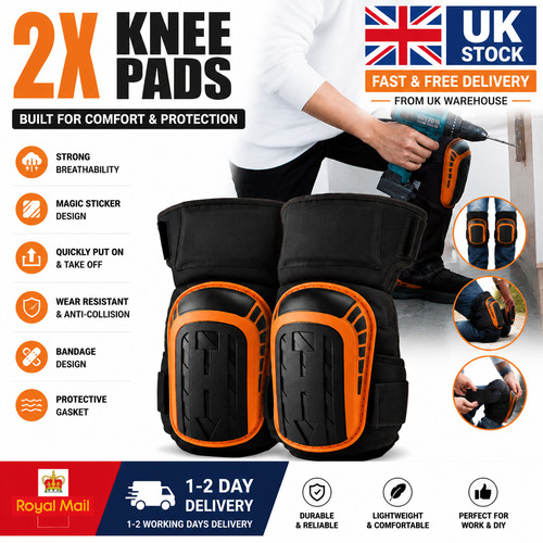 2pcs knee pads for work - for, heavy