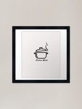 kitchen witch Framed Art Print