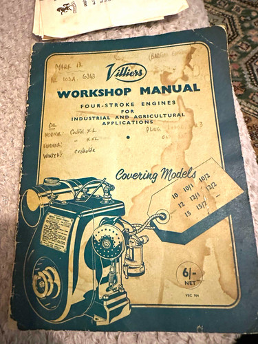 Villiers workshop manual - villiers,