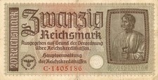 Currency Germany 1940 WW2
