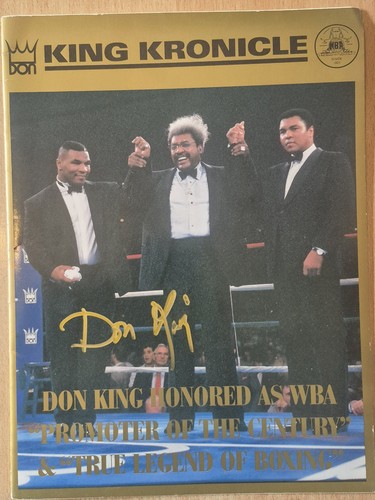 Don king signed - king, muhammad