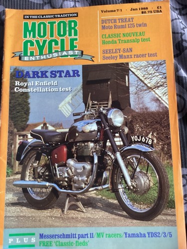 Motorcycle enthusiast january - enthusiast,