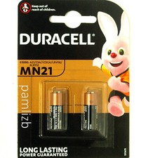 Duracell MN21 battery  12v  A23   GP23A V23GA  Alkaline  batteries   expiry 2030