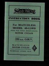 Matchless 40 G3WO Motorcycle