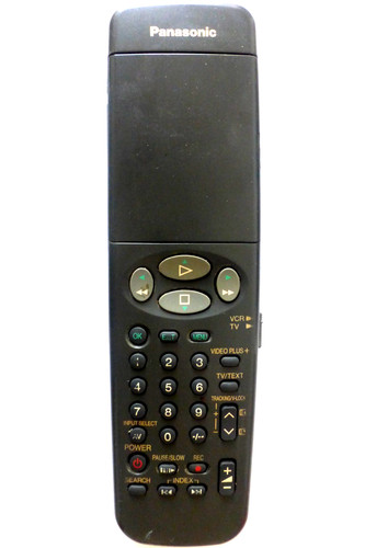 Panasonic vcr remote - panasonic,