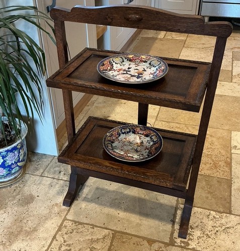 Art deco english oak two - deco,