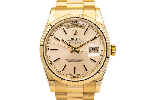 Rolex day date 36mm 18ct - day-date,