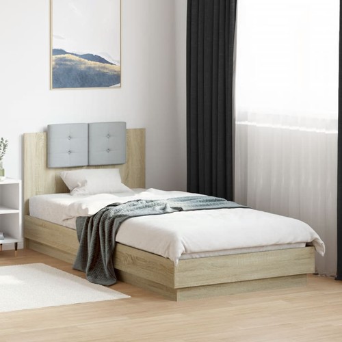 Bed frame with headboard - bed, and