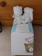 Jellycat. Bashful Luxe Bunny Luna Soother. White. Brand New In Box