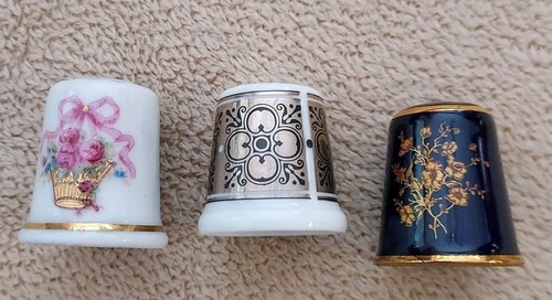 Vtg thimbles made france - vtg,