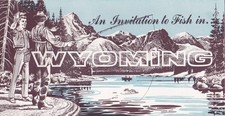 1970 wyoming fishing - wyoming, lakes